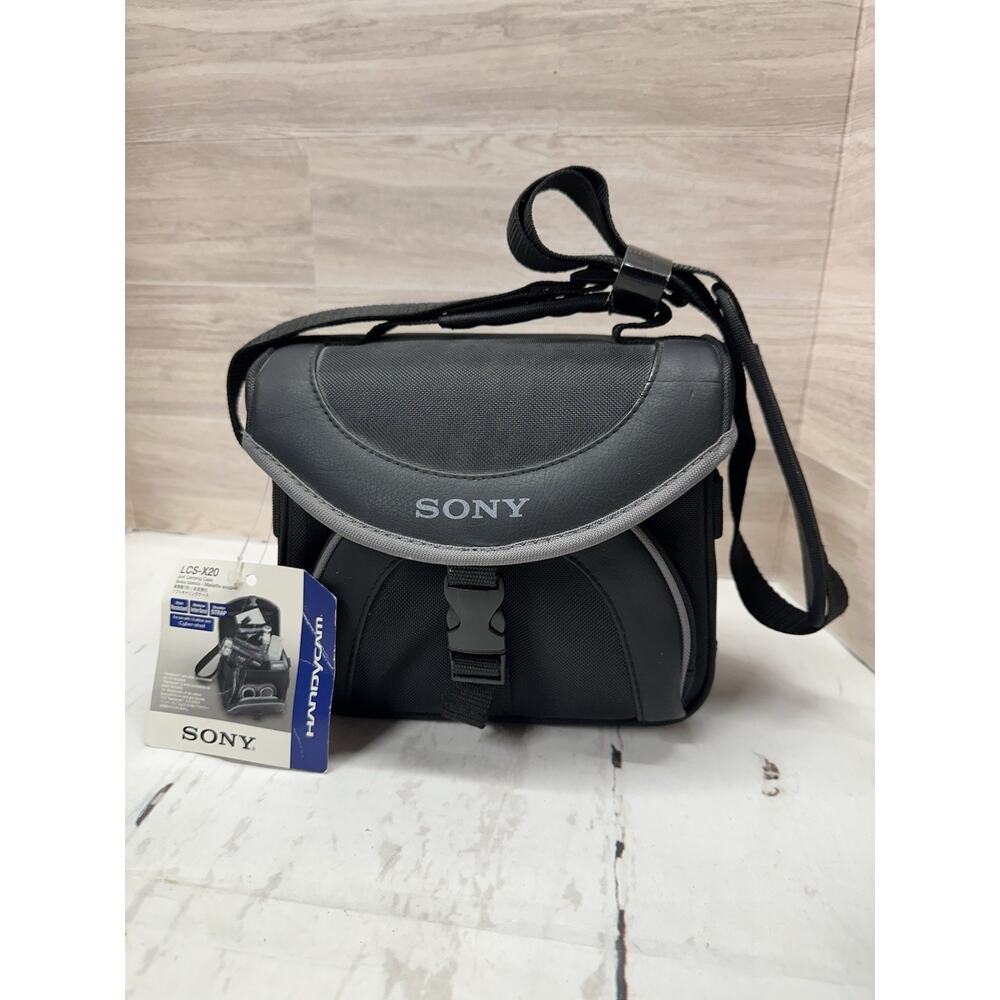 Sony LCS-X20 Handcam For Use with Cybershot Camera Bag (Unused) Black